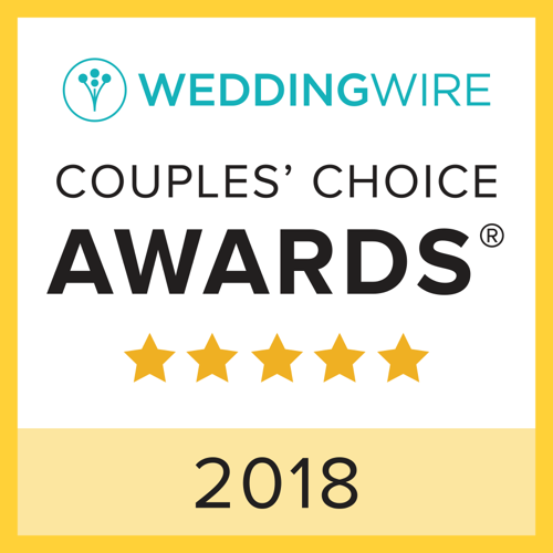 WeddingWire's Couples' Choice Award 2018
